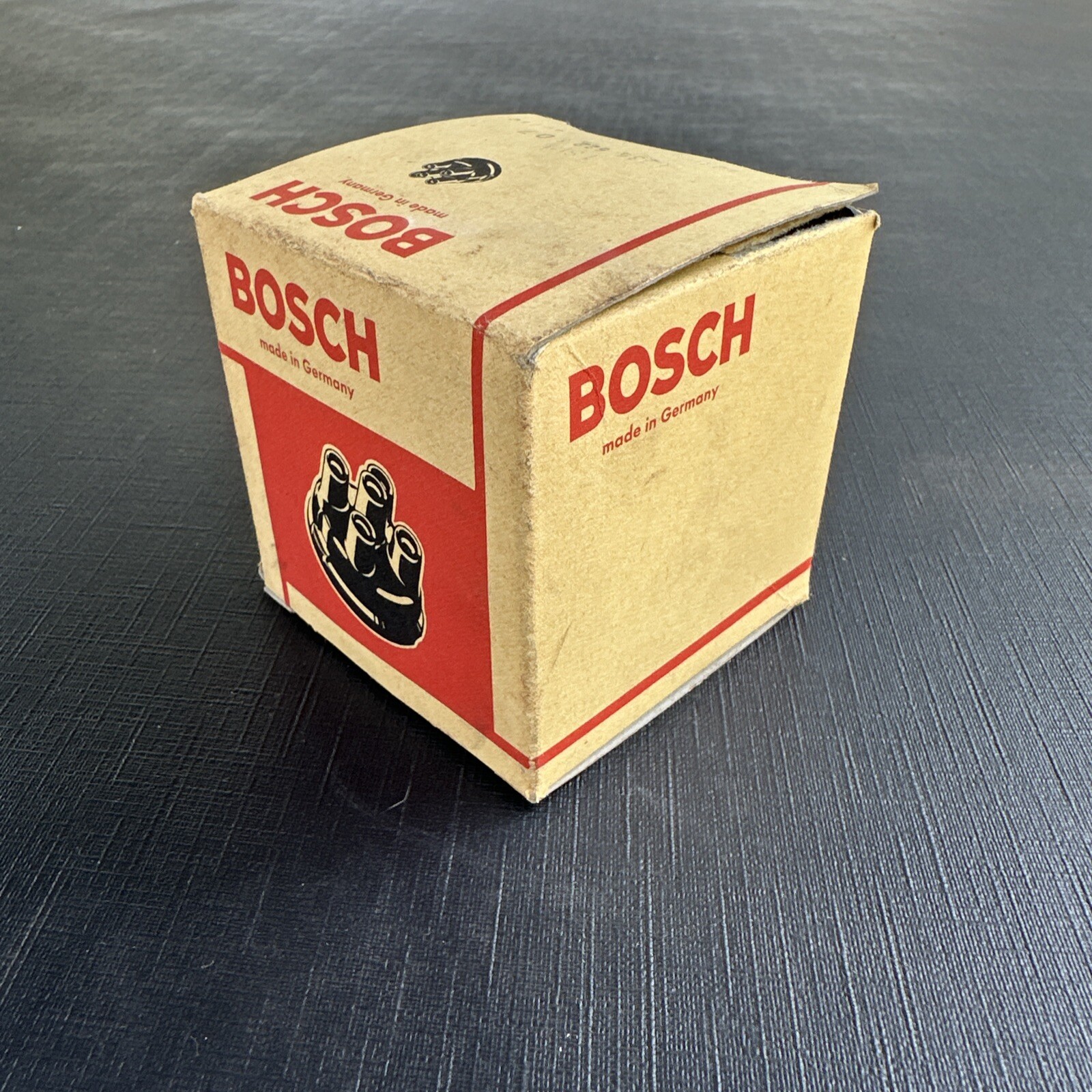 Vintage NOS Bosch 1235522107 187 Distributor Cap BMW Volvo MADE IN GERMANY