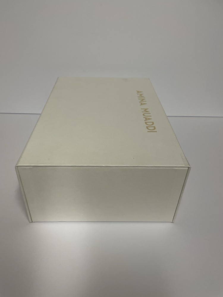 Amina Muaddi Empty Shoe Gift Storage Box