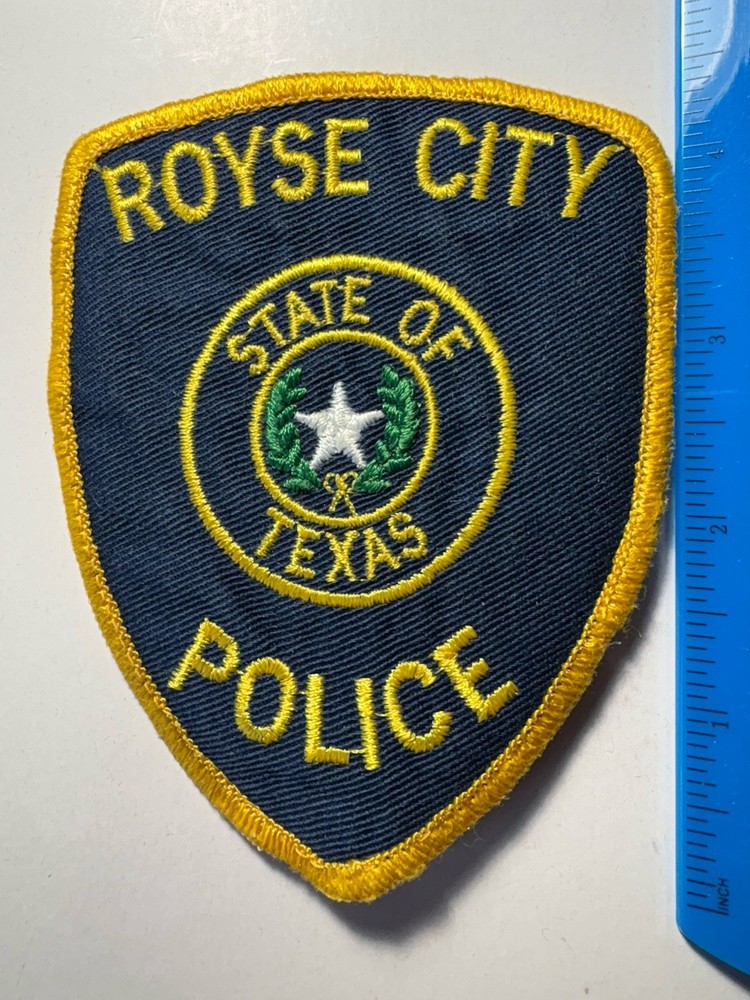 Royse City Texas Police Patch