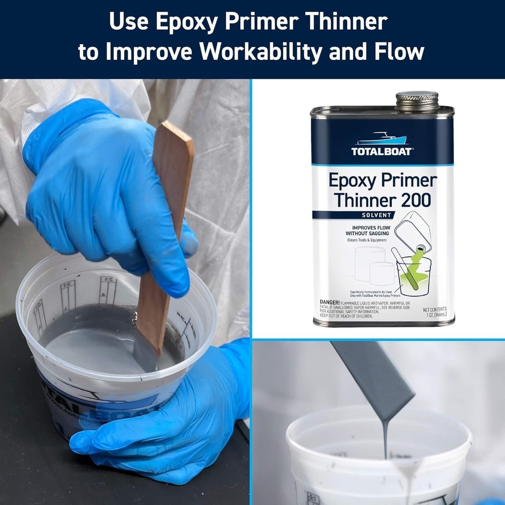 TotalProtect Epoxy Barrier Coat System White, Quart