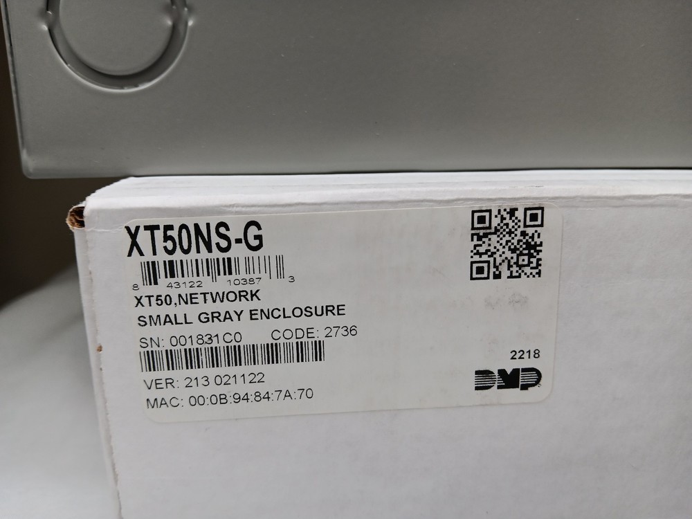 DMP XT50NS-G XT50, Network Small Gray Enclosure