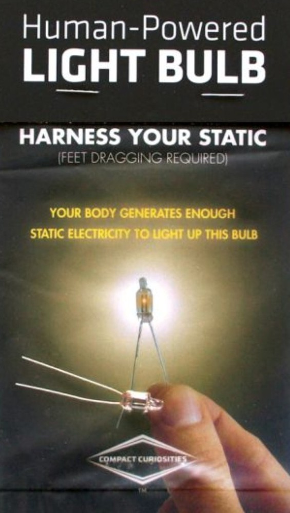 Human-Powered Light Bulb