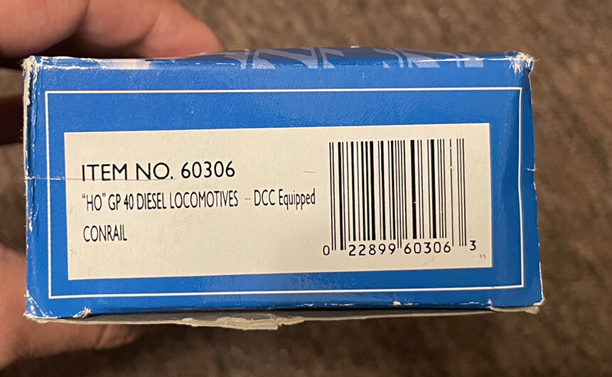 bachman gp40 diesel conrail