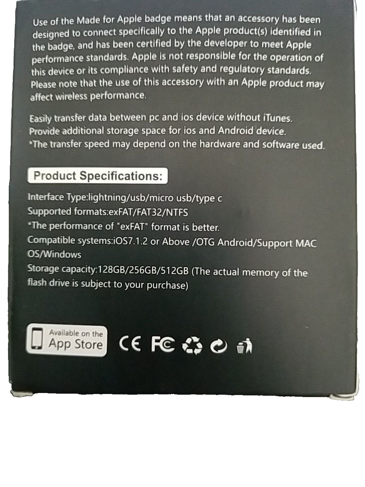 4 In 1 Multi Function Multi Compatible High Speed Flash Drive For iPhone