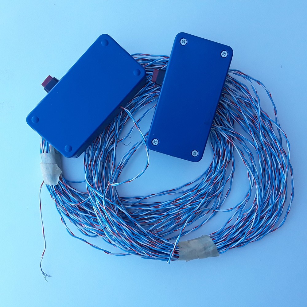 Wirings Wires With 2-Outlets Red Push Button