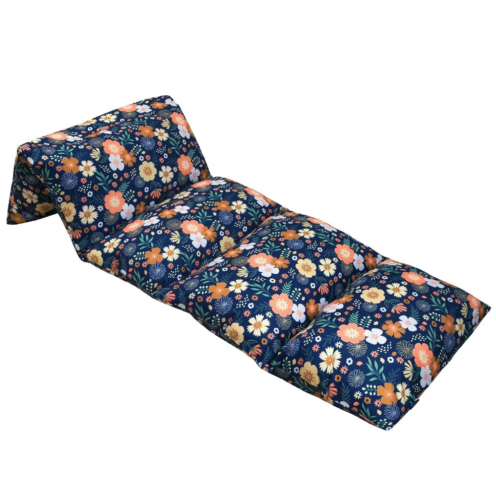 Wildkin Kids Microfiber Pillow Lounger  (Wildflower Bloom)