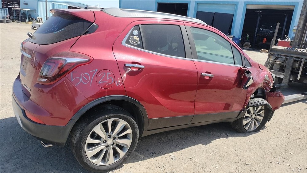 LEFT RED ROCKER PANEL MOULDING OEM 2013 BUICK ENCORE
