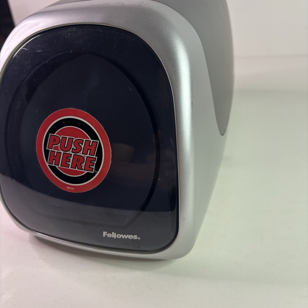 Fellowes CD DVD Desktop Push Open Retracting 60 Disc Storage Holder Working