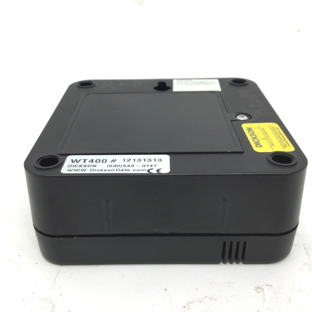 Dickson WT400 Wizard 2 2.4 GHz Wireless Temperature Data Logger, Range: 300ft