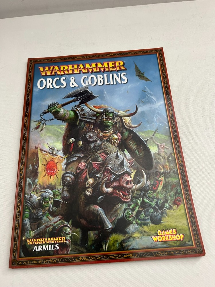 Warhammer Classic Orcs & Goblins Army Book Codex 2006 Excellent SC OOP
