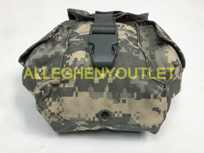 NEW MOLLE II, 1 QT CANTEEN / GENERAL PURPOSE POUCH [ACU] - AUTHENTIC USGI