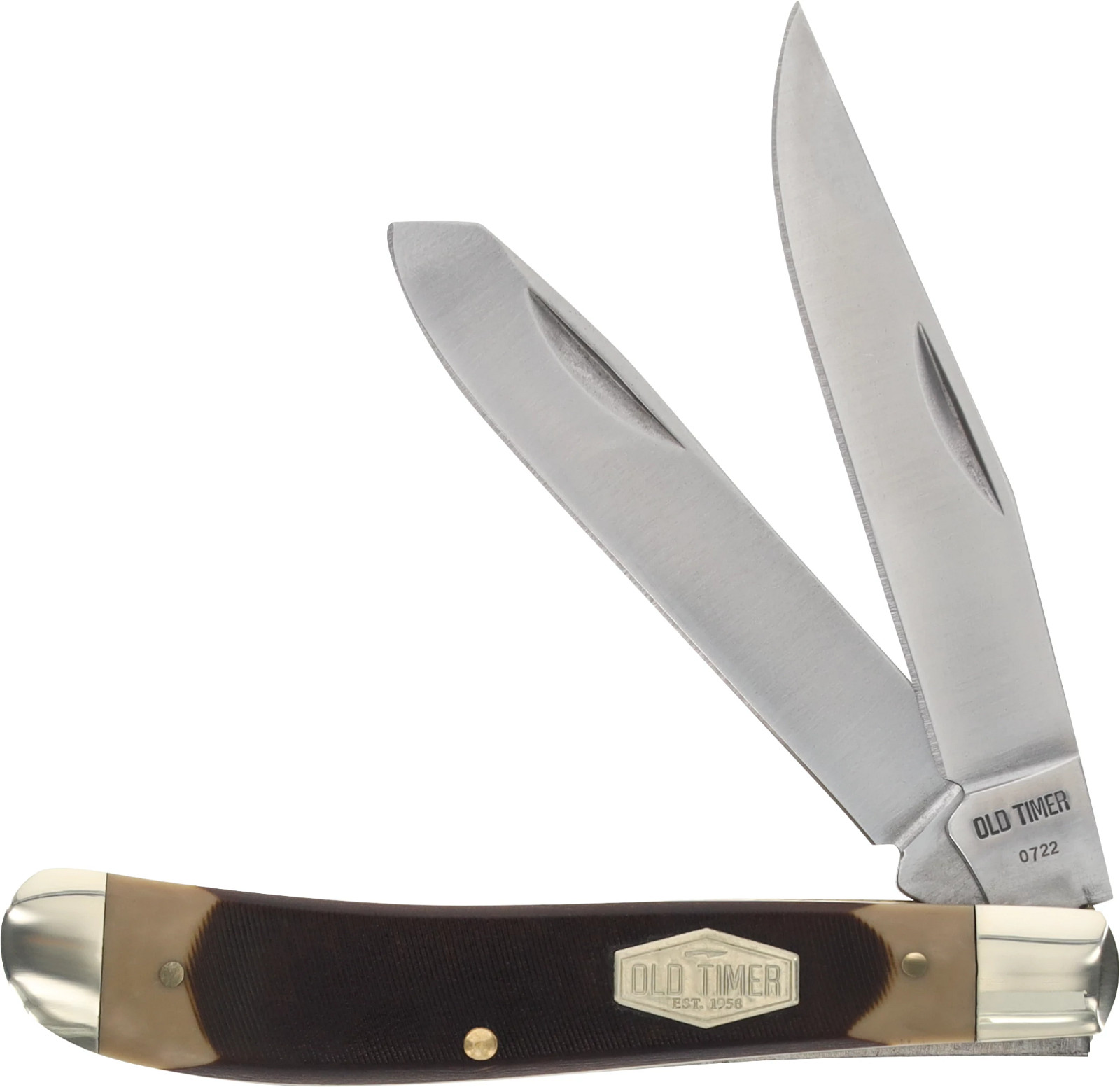 Schrade 94OT Gunstock Trapper 2 Blade Pocket Knife 1187296