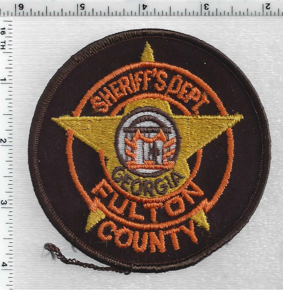 Fulton County Sheriff's Dept (Georgia) 4th Issue Shoulder Patch