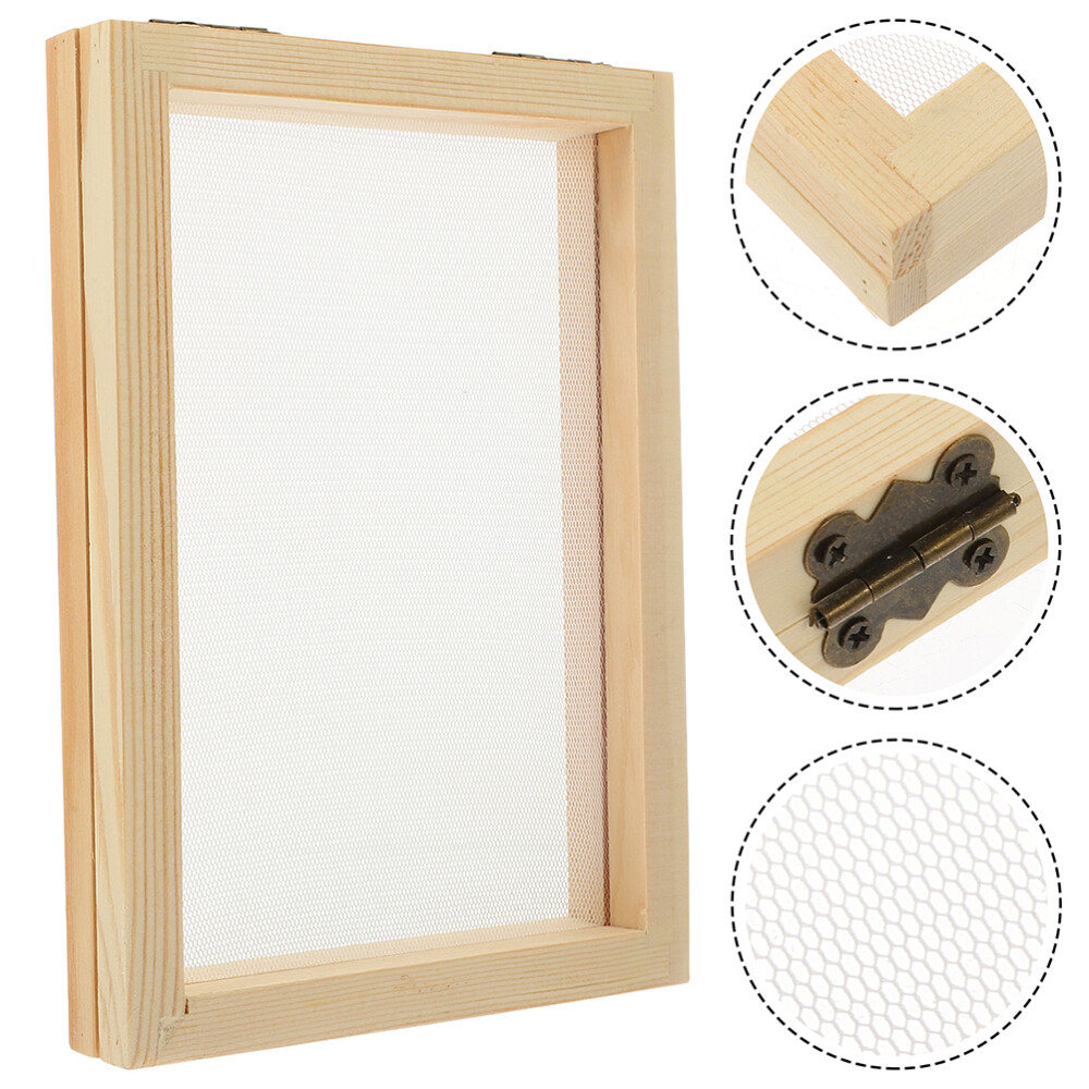 2PCS Paper Making Screens Copper Paper Frame Child DIY Craft Tools Making Deckle