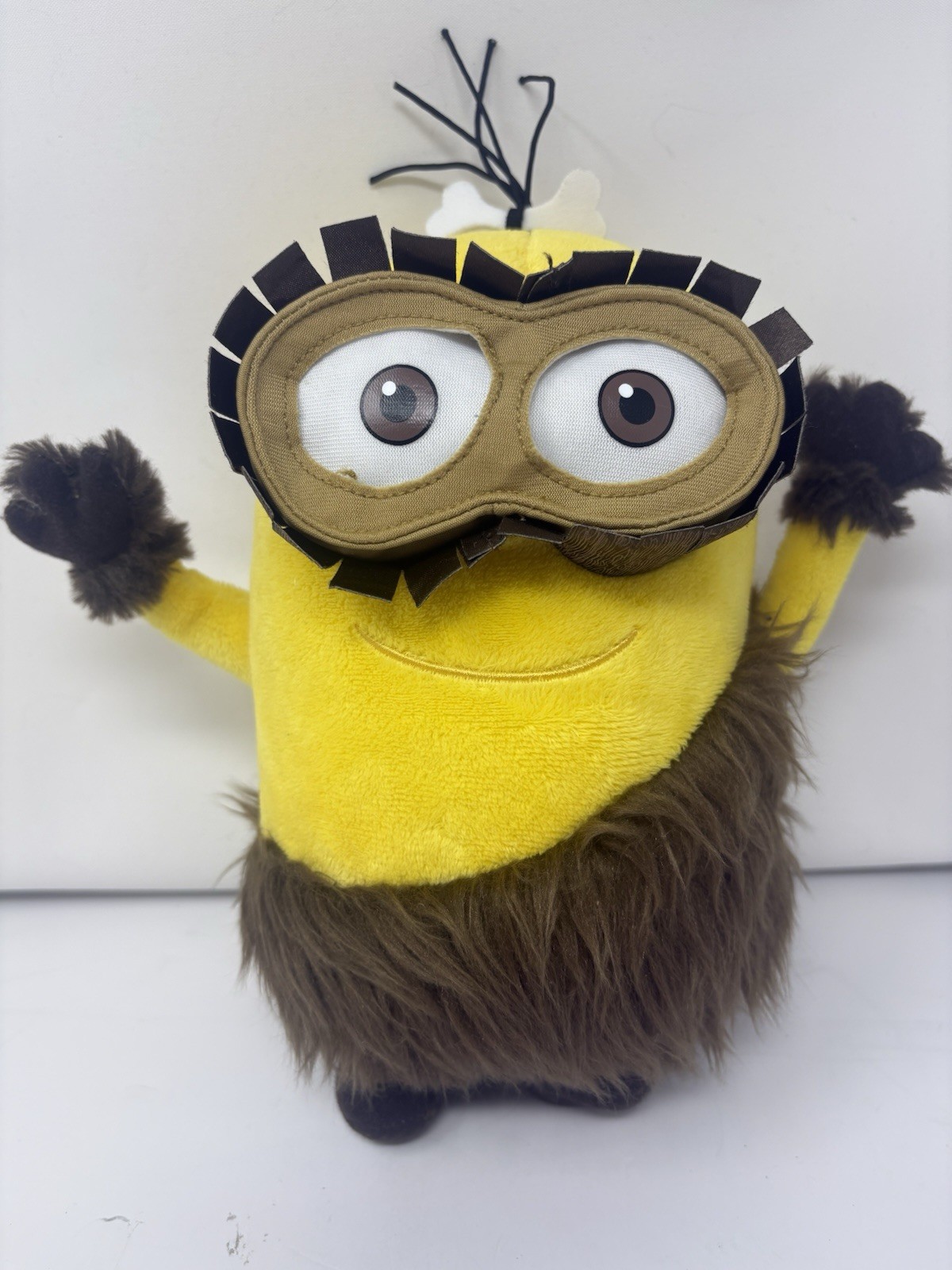 Universal Studios Minions Bob Caveman Plush Soft Toy Stuffed Animal