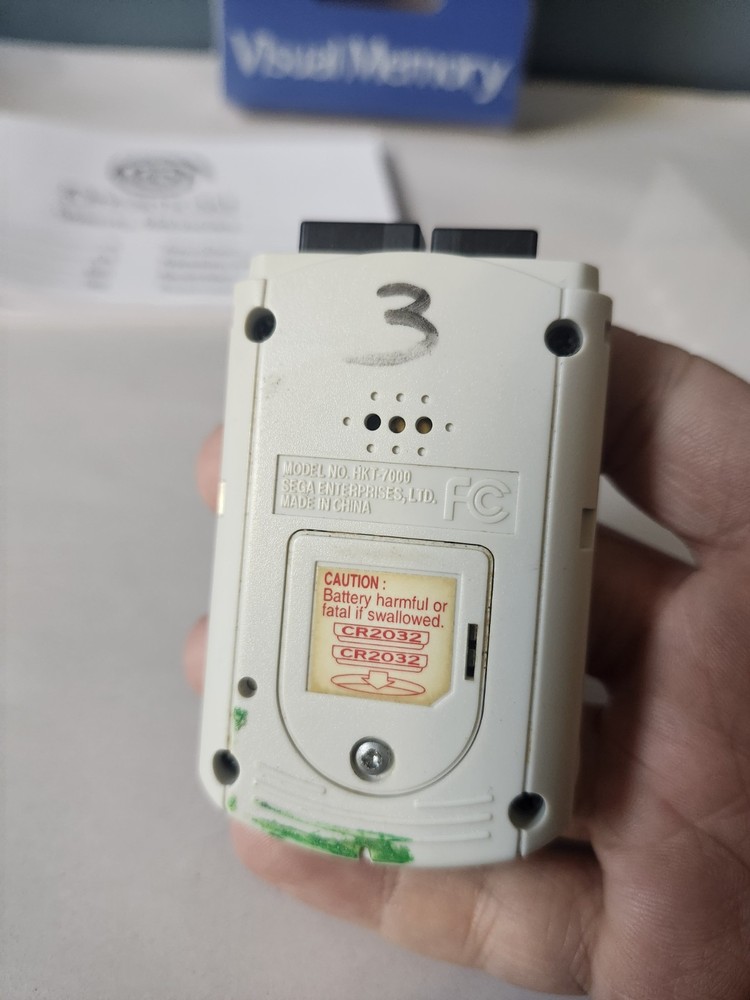 Sega Dreamcast - VMU Visual Memory Unit - EU PAL - Open in Box