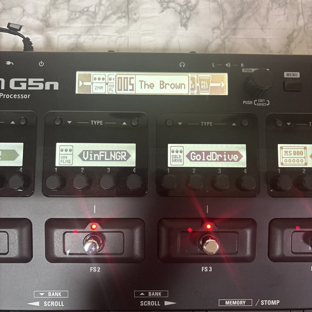 Zoom G5N Effector Multi-effects Processor Guitar Pedal