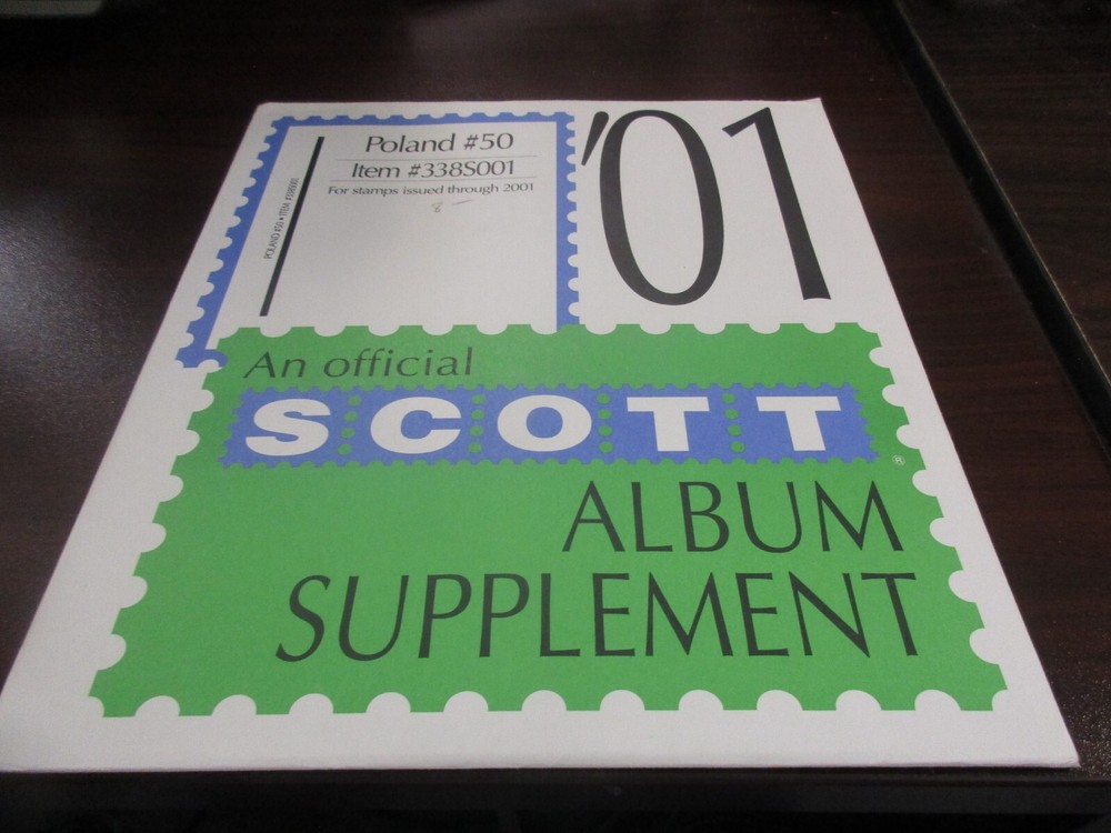 "SCOTT" POLAND #50  ALBUM  SUPPLEMENT  W/FREE SHIPPING!!