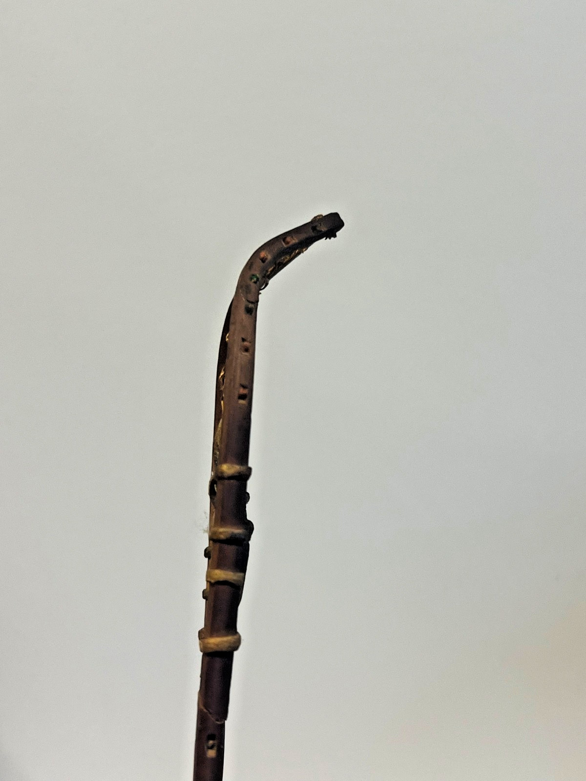 Antique Pair of Minature Native Athabaskan Weaved Snowshoes - DOLL SIZE; 1880's