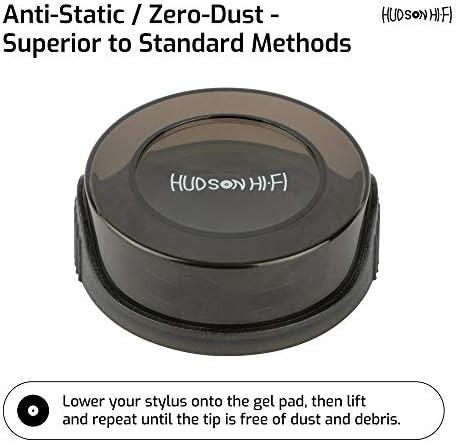Turntable stylus cleaner gel anti static