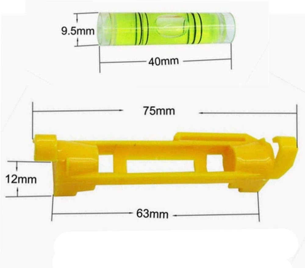 6x Hanging Bubble Line Level Tool Construction String Level Thread Level