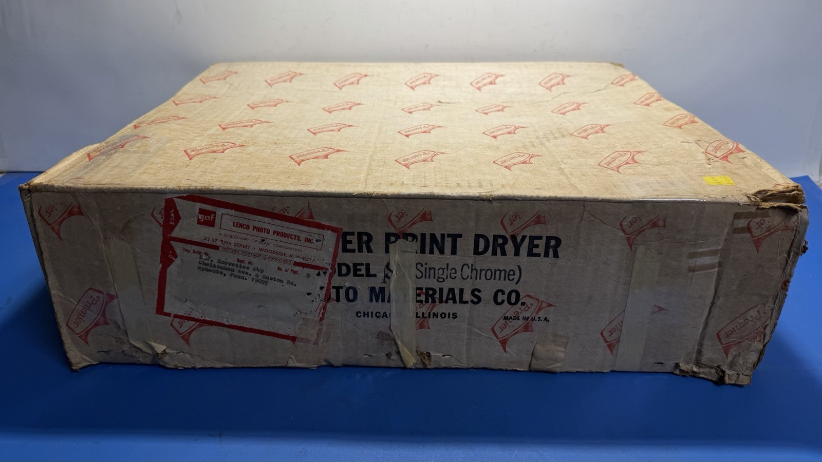 Vintage Premier Thermostatic Print Dryer Model 110 Tested & Works