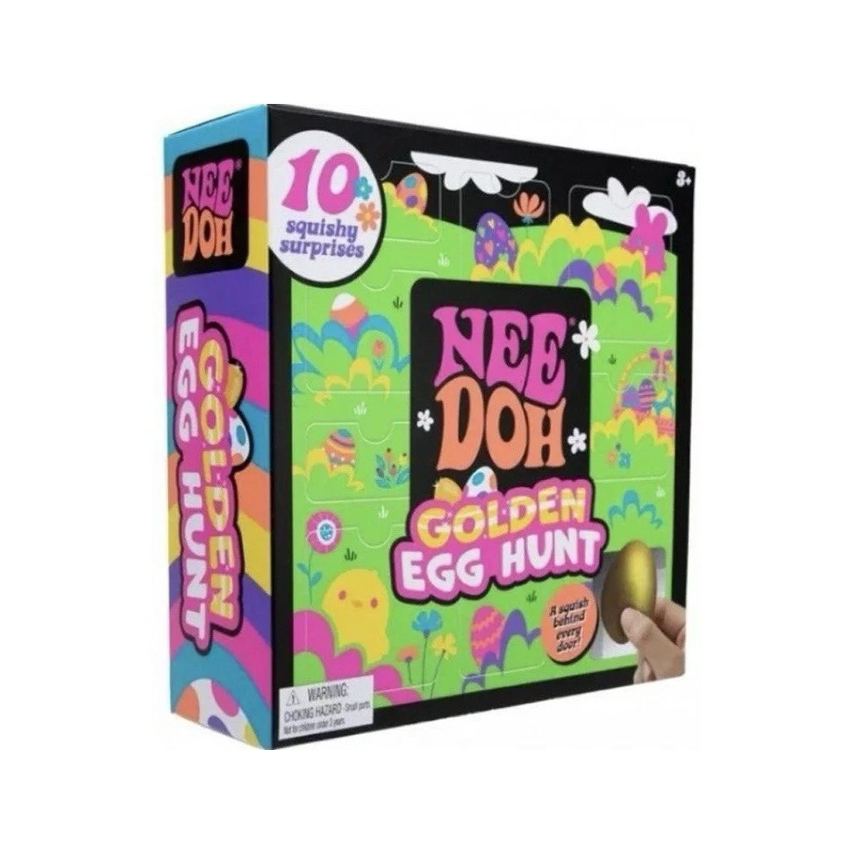 NeeDoh Easter Golden Egg Hunt Mystery 10 Squishy Surprises Collectible Gift USA