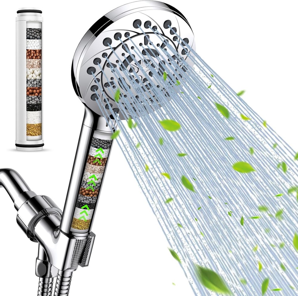 ed Shower Head with Handheld, High Prure 5 Spray Modes