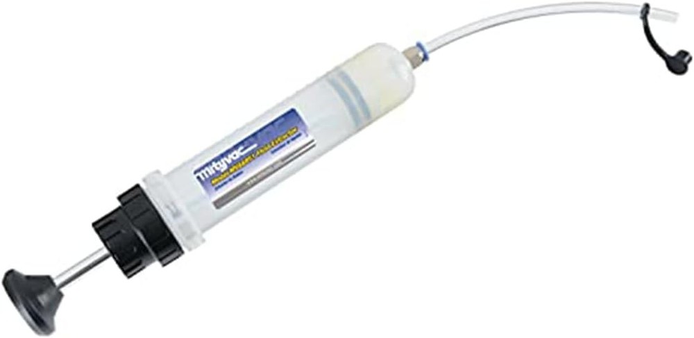 Durable 7oz Syringe Extractor with Non-Drip Cap for Clean Auto Fluid Handling