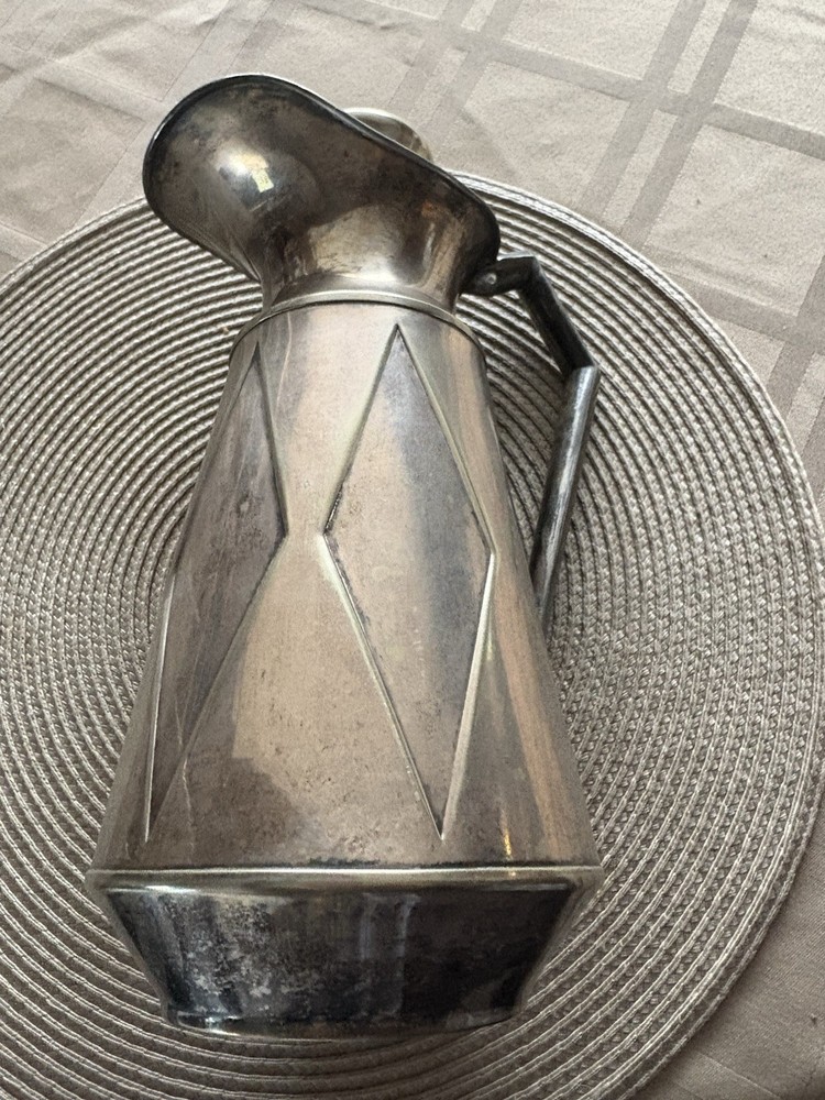 Crescent Silver Vintage Coffee Carafe