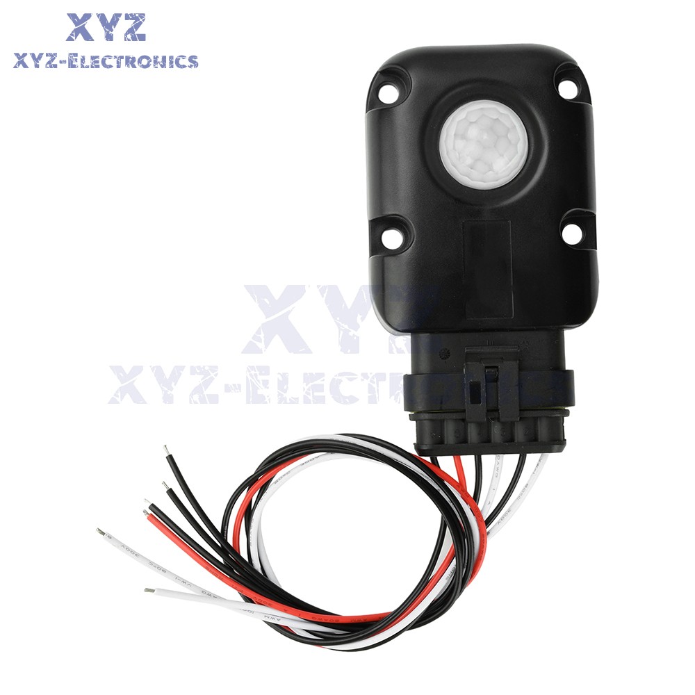 DC6-24V Infrared PIR Motion Sensor Detector LED Outdoor Waterproof Sensor Switch