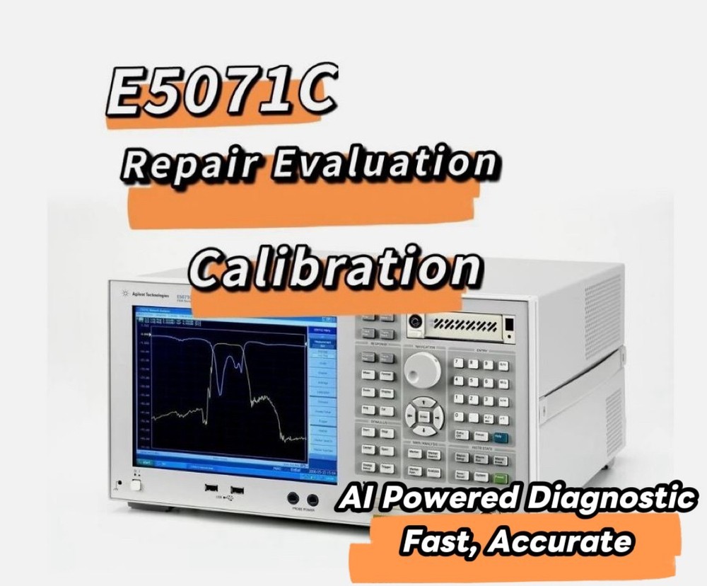 Agilent / Keysight E5071C ENA Network Analyzer AI-Powered Repair & Calibration