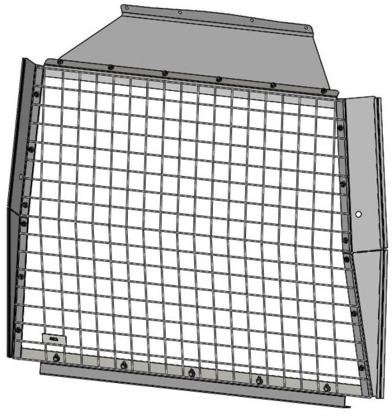 Adrian Steel P2PMCFW15, Wire Partition