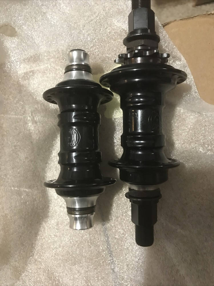 Profile Mini Hub Set 36H LHD Black 9T