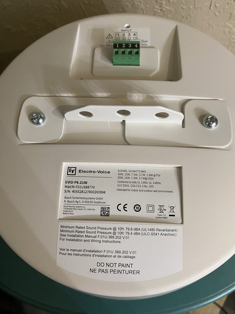 electro voice speakers