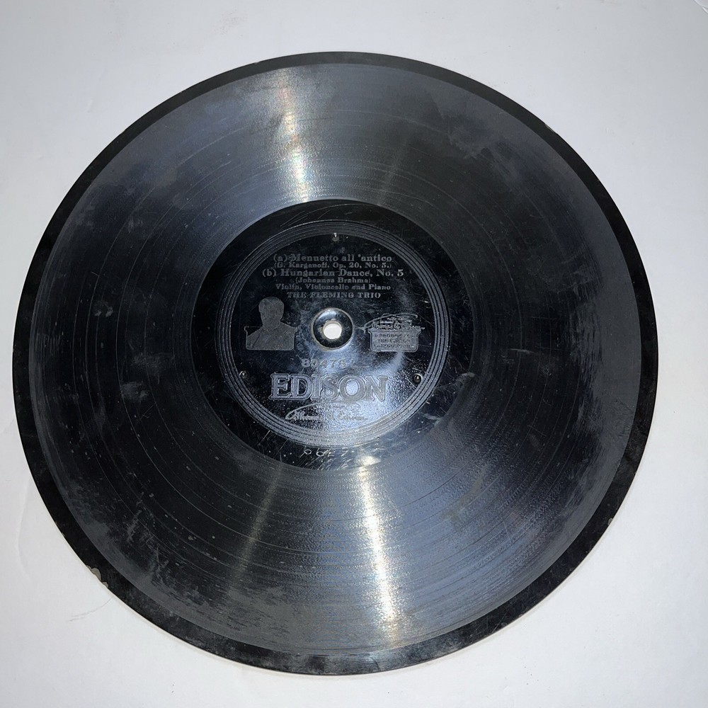 Edison Victrola Record The Fleming Trio