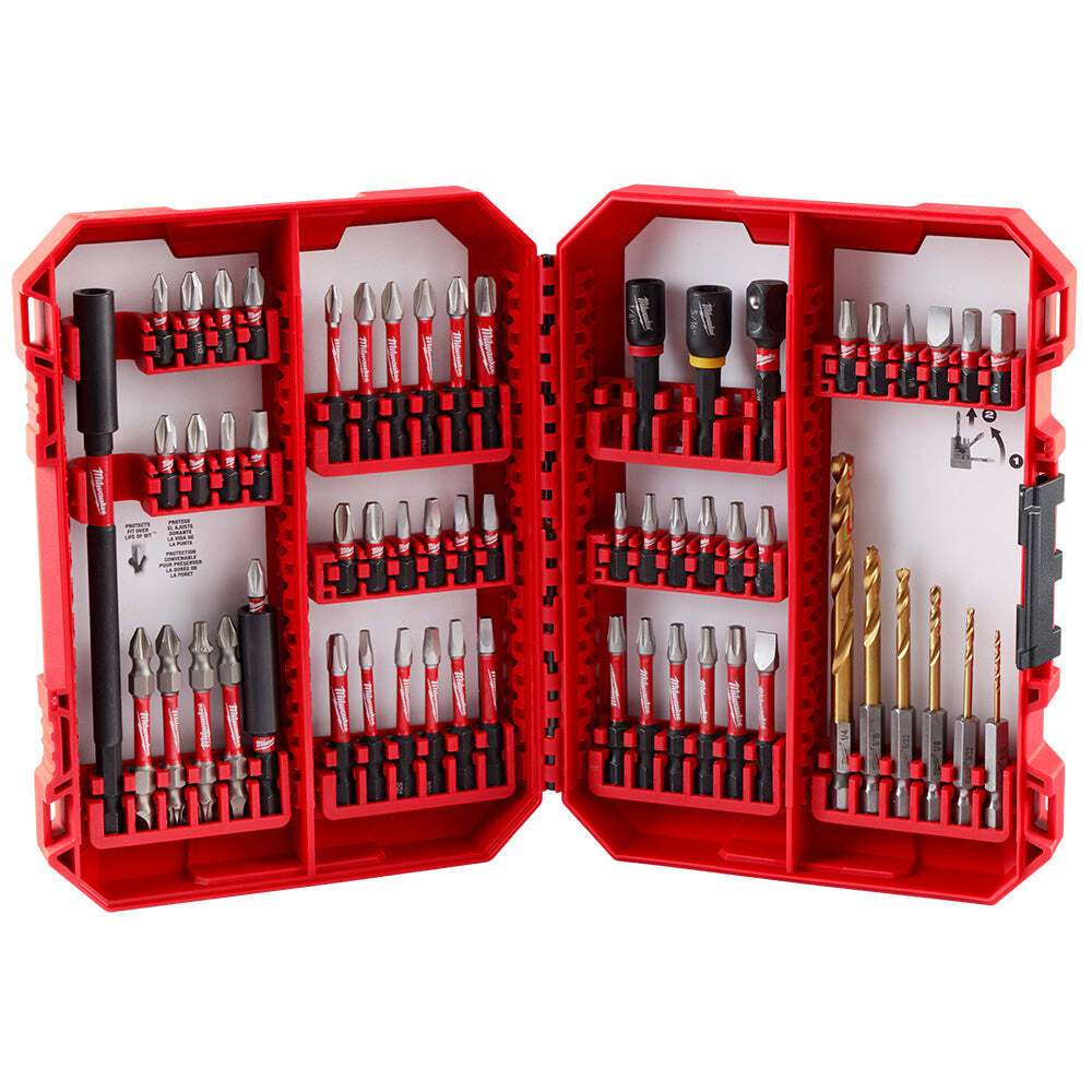 Milwaukee 48-32-4097 SHOCKWAVE Impact Duty Drill/Drive Set - 60PC