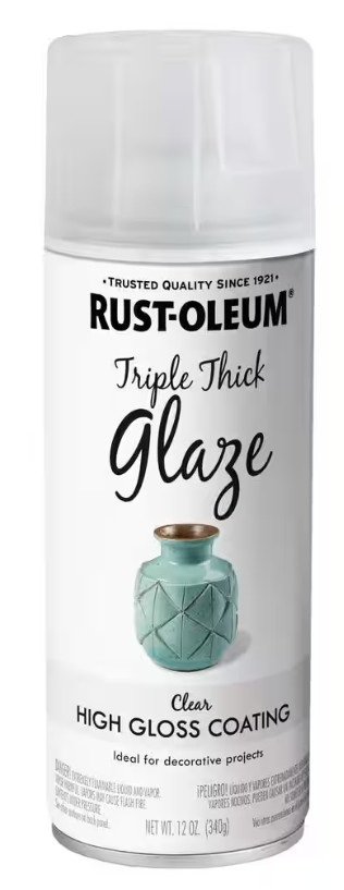 Rust-Oleum Triple Thick Glaze Clear High Gloss Coating - 12 oz.