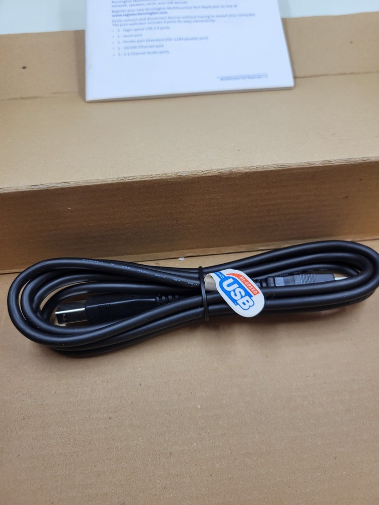 Kensington Multifunction Port Replicator-NA No Disk