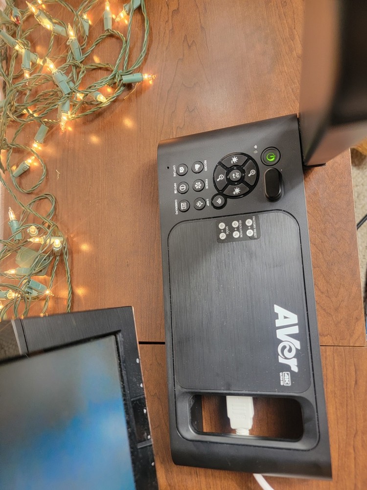 AVer Vision M70W Wireless 4K Document inspection microscope Camera Battery/DC A+