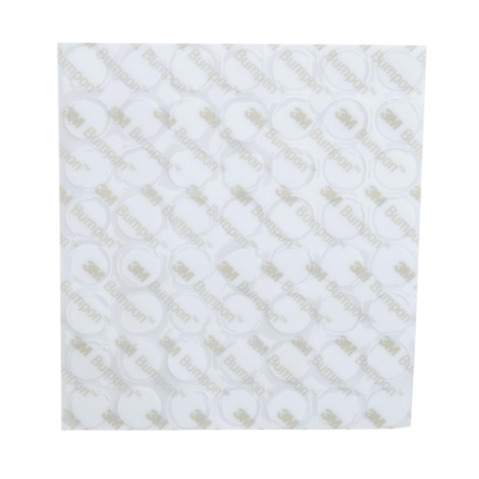 3M Bumpon Self-Adhesive Protectors: 1/2 in. width x 0.14 in. thick *56-pack