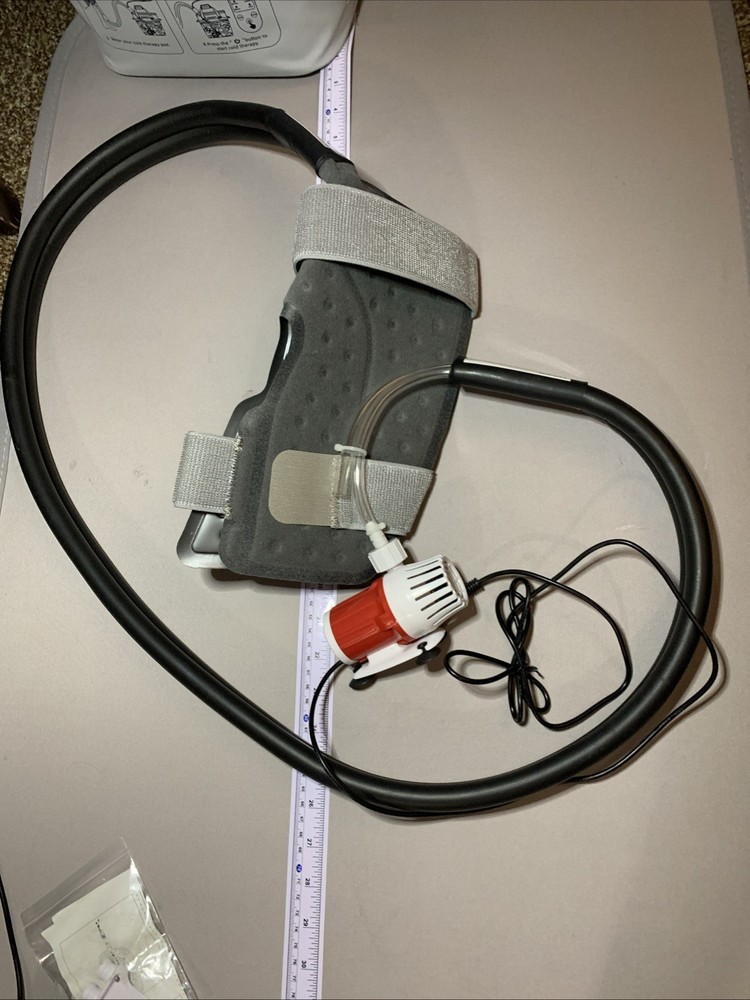 Icidrion Cold Therapy Machine, Programmable Ice Machine Knee Pain Relief USED
