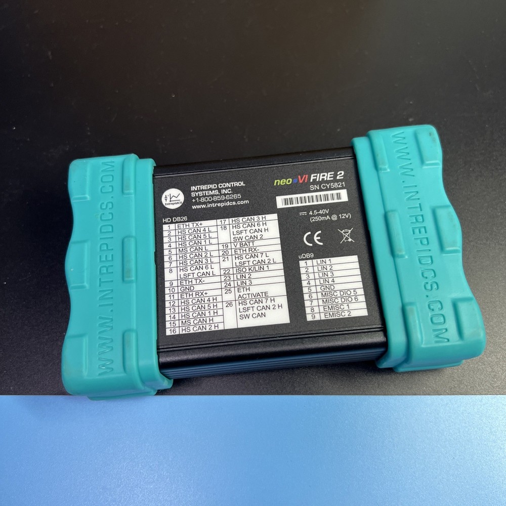 Intrepid NeoVI Fire 2 Multi Protocol vehicle Interface & Data Logger