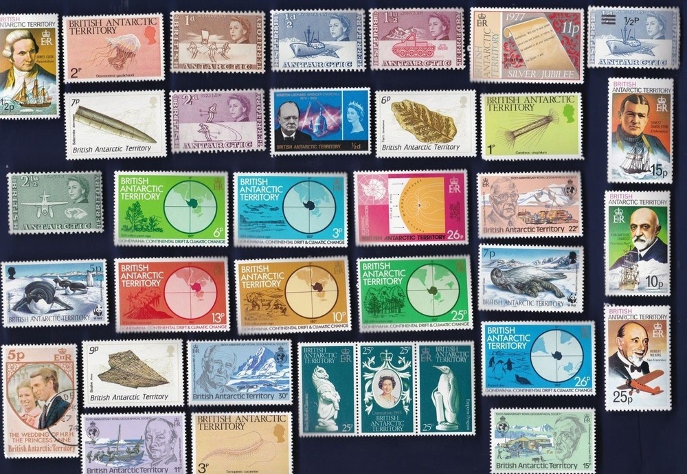 50 DIFFERENT BTITISH ANTARCTICA