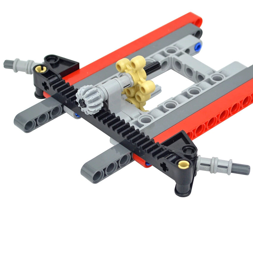 Technic Parts for Lego Kits Car Front Steering System Building Blocks Model Sets