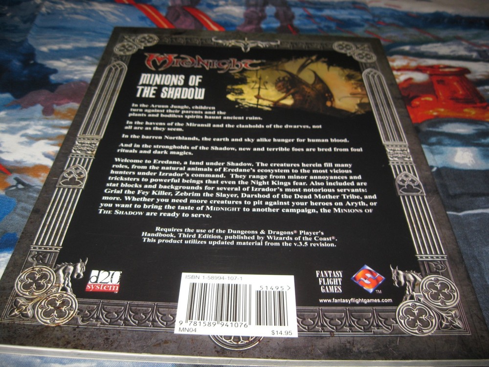 Midnight: Minions of the Shadow Sourcebook