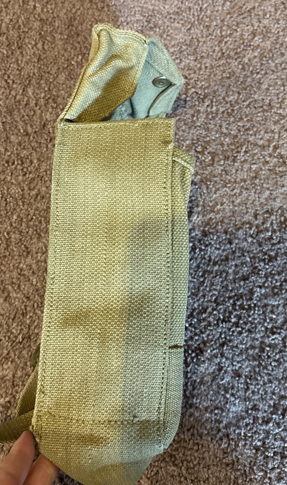 British Army WW2 Dated 1941 Pattern Webbing Ammo Pouch ? Vintage