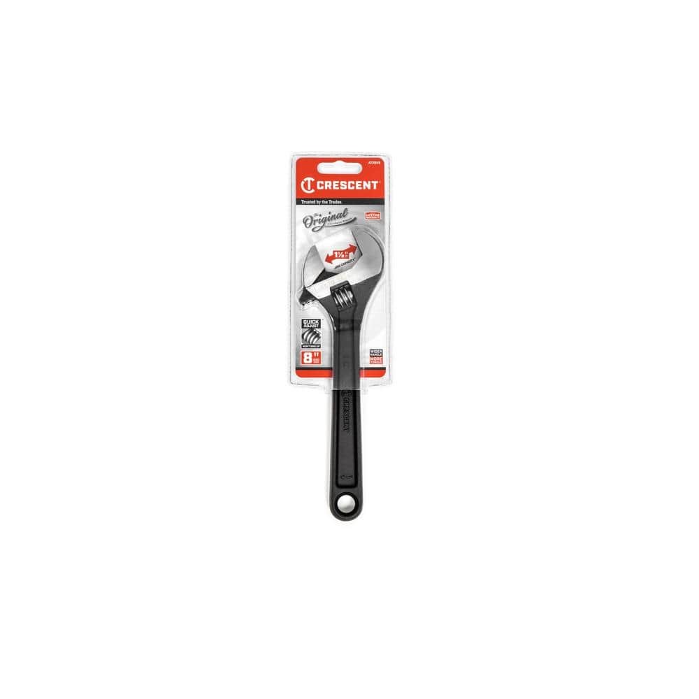 8 In. Black Oxide Adjustable Wrench