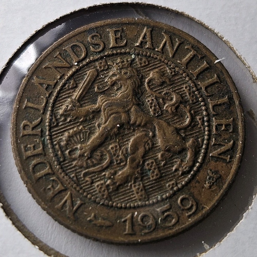 1959 Netherlands Antilles 1 Cent *14