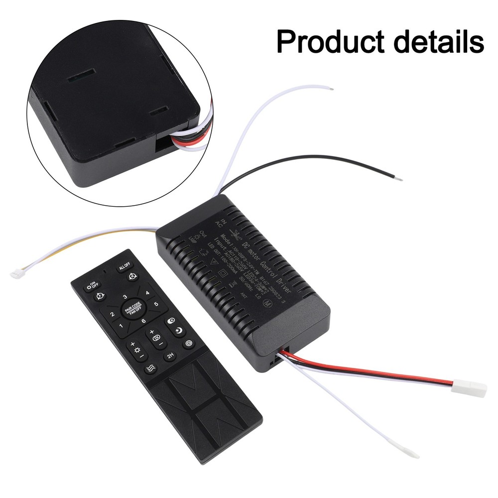 Ceiling Fan Light Remote Control Wireless Dimming Controller Driver Accessories